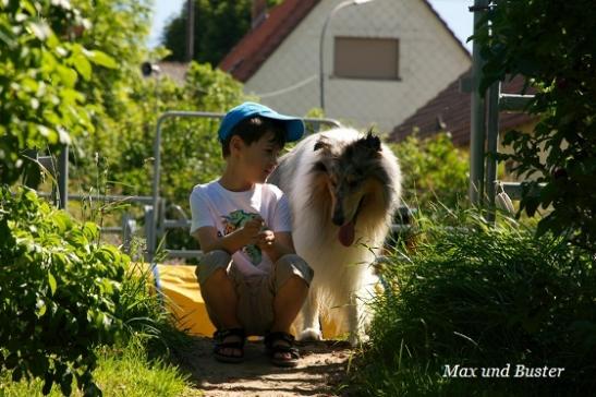 Buster McBlue aus dem Boltenmoor und Max - Gefährte/ Begleiter