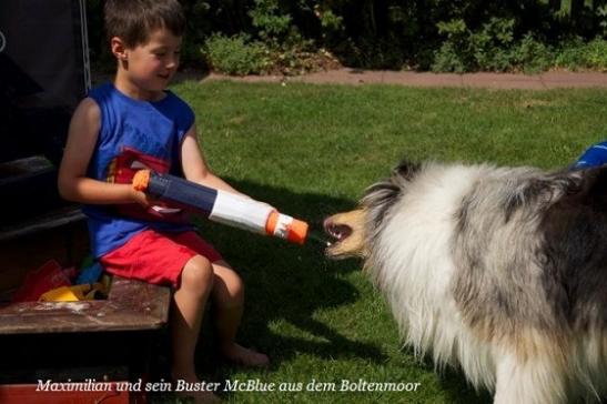 Buster McBlue aus dem Boltenmoor und Max - Gefährte/ Begleiter