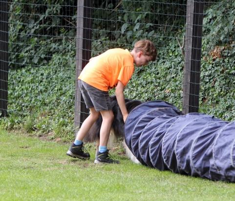 der sportliche Teil - der Parcour